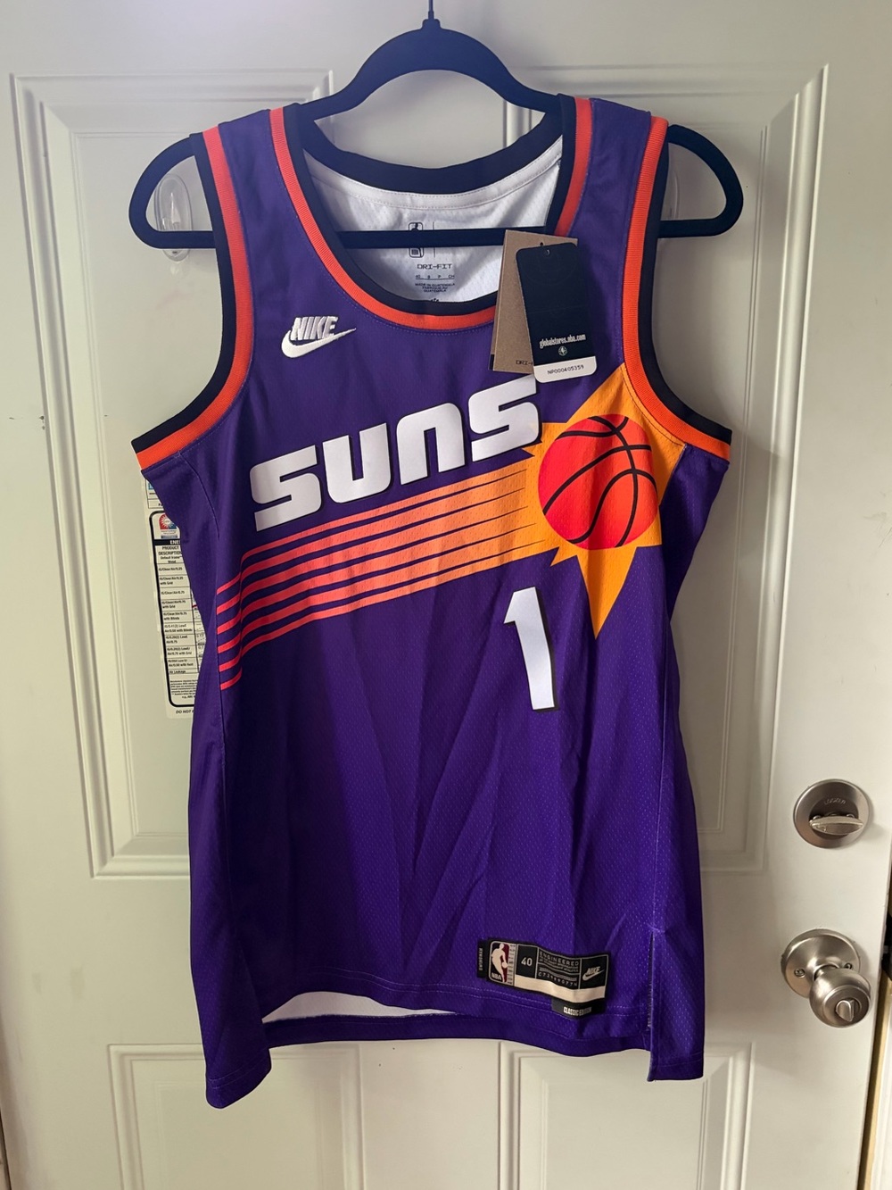 Authentic Nike Devin Booker Phoenix Suns Classic Edition Swingman Jersey